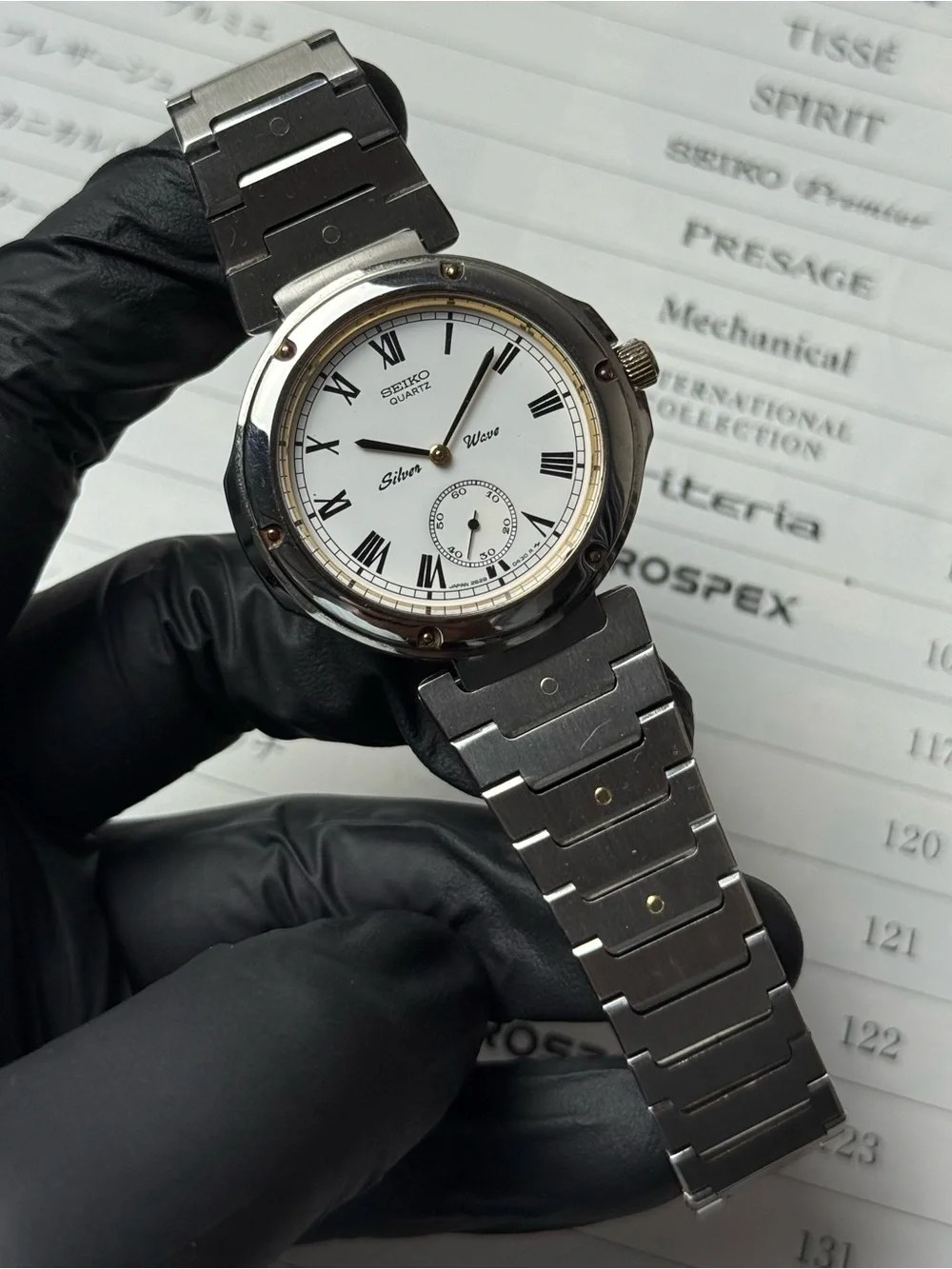 Vintage 1982 Seiko SilverWave “Pasha” 2628-0110 Men’s Watch